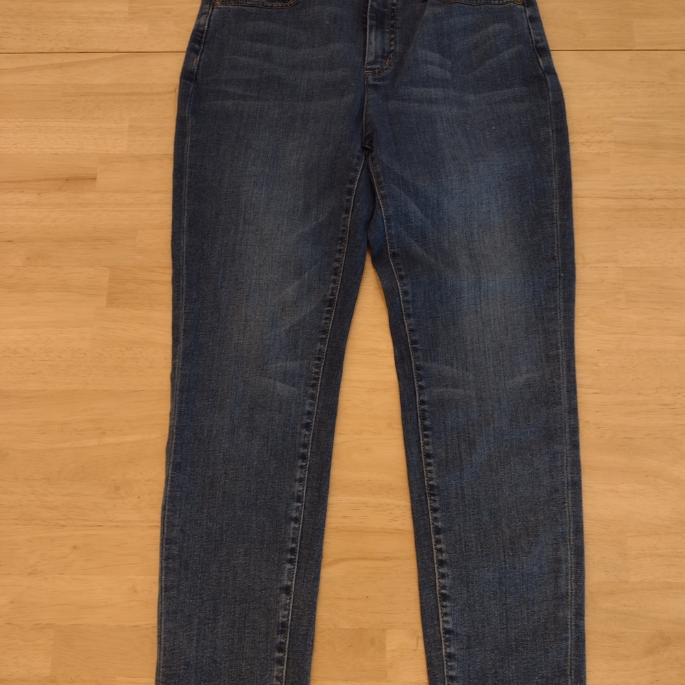 Isaac Mizrahi Dark Blue Skinny Jeans